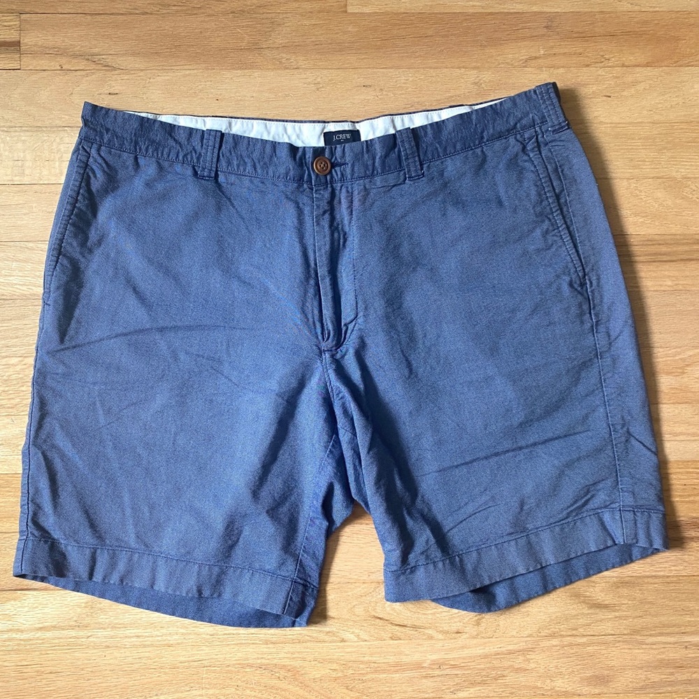 J. Crew Mens Sunwashed Oxford Short - Size: Waist 38
